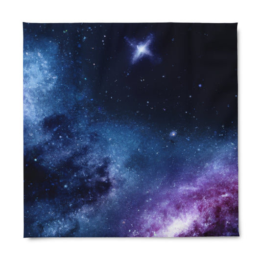 Floating Starlight Dream - Astronomy Duvet Bed Cover