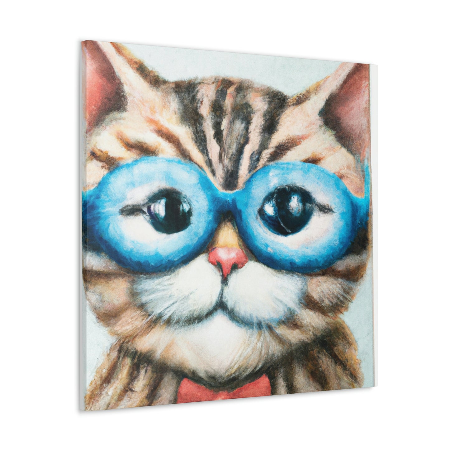 Felix Fuzzypaws - Cat Lovers Canvas Wall Art
