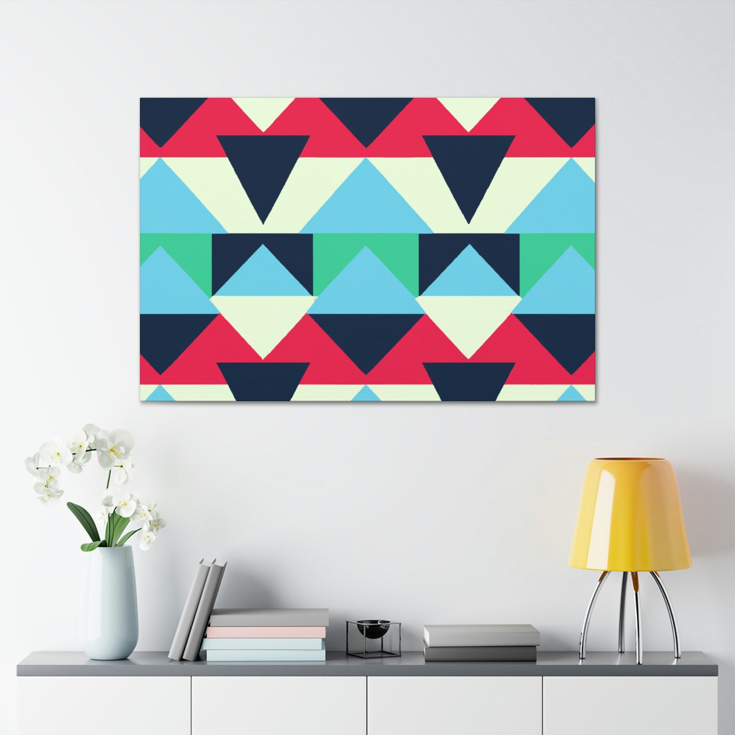 Edwinna Darwin - Geometric Canvas Wall Art