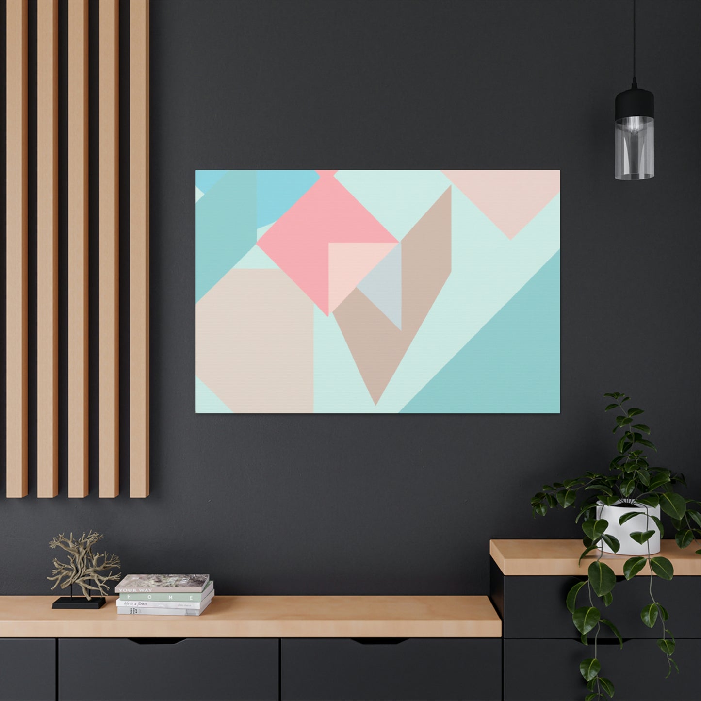 Abigail Edison - Geometric Canvas Wall Art