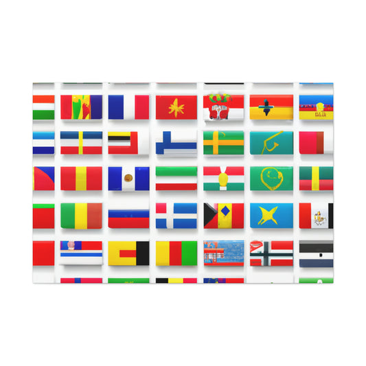 's name

John Bellamy Wilson - Flags Of The World Canvas Wall Art