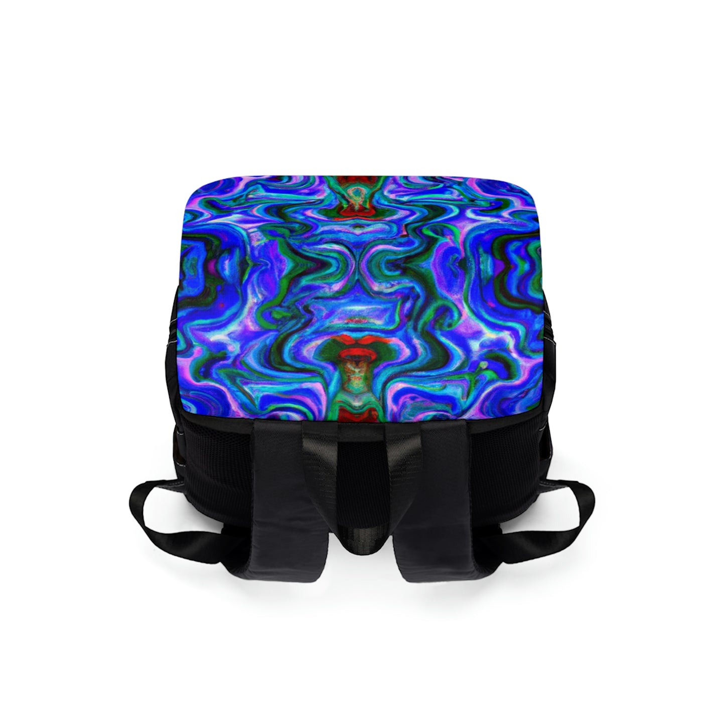 Coutenière - Psychedelic Shoulder Travel Backpack Bag