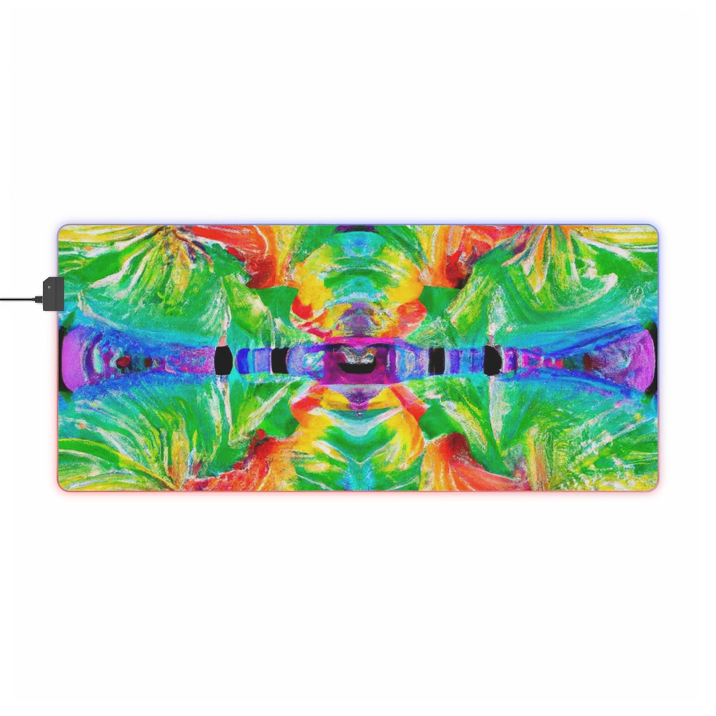 Bob Digger - Psychedelic Trippy LED Light Up Gaming Mouse Pad