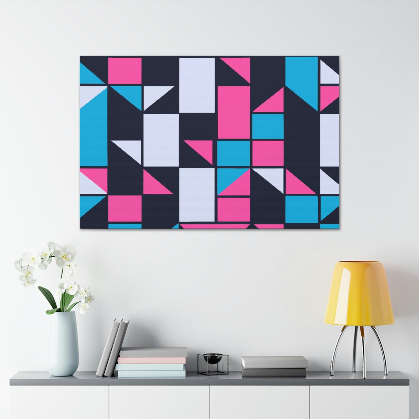 Eliza Edison - Geometric Canvas Wall Art