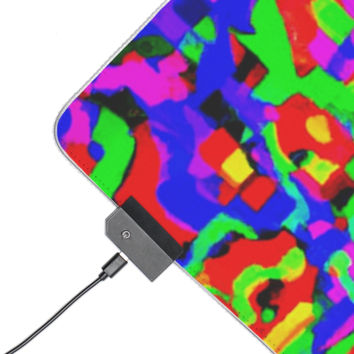 Rocky Roadster - Psychedelic Trippy LED Light Up Gaming Mouse Pad