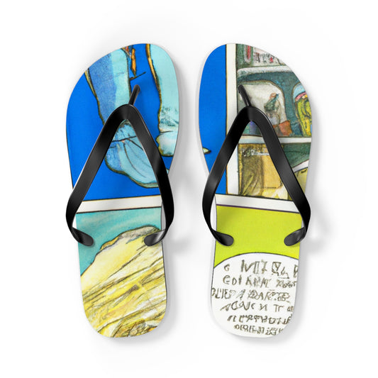 Invigor Girl - Comics Collector Flip Flop Beach Sandals