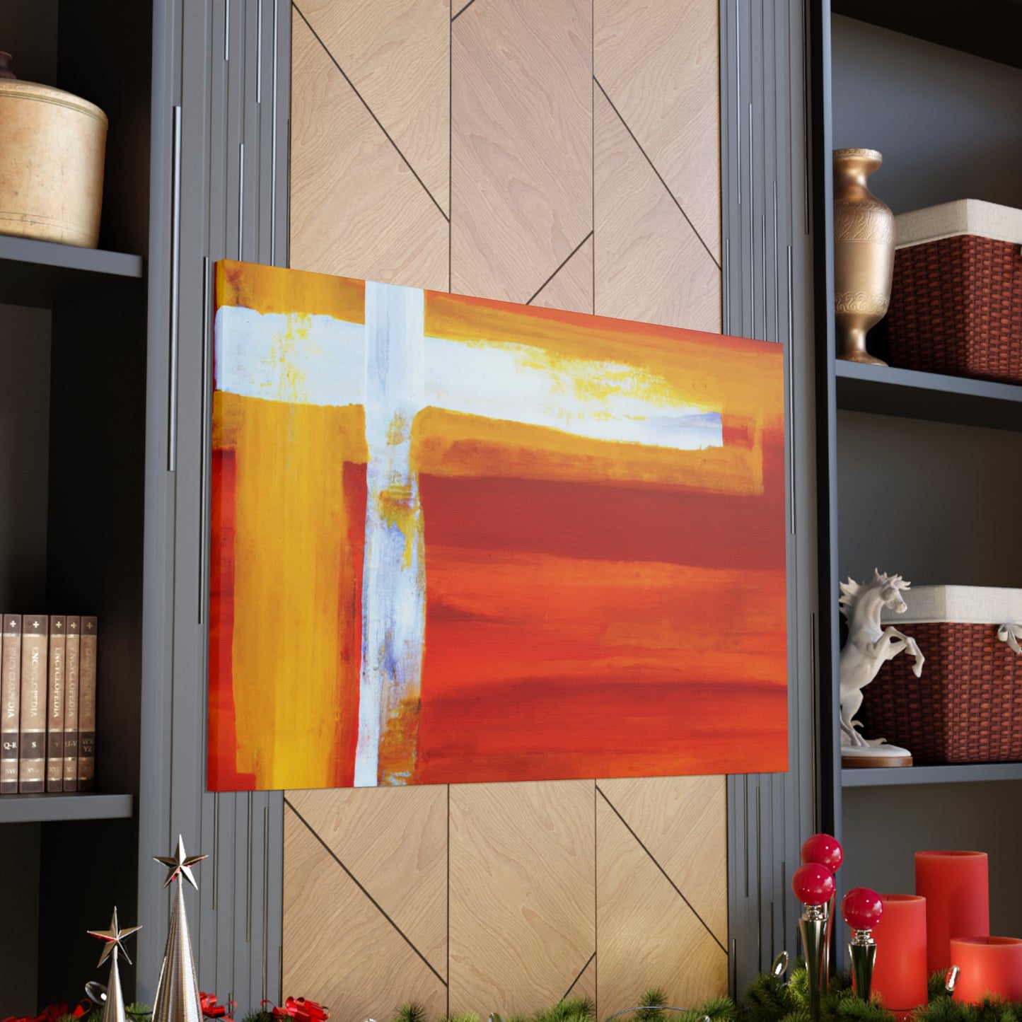 Ephesians 6:12 - Canvas Wall Art