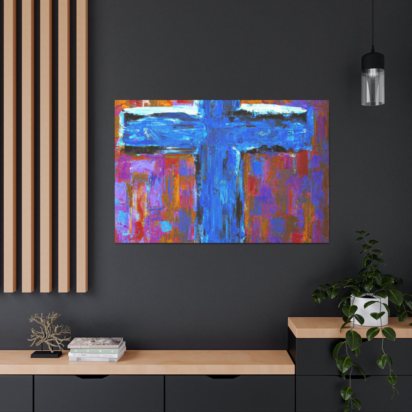 1 John 3:16 - Canvas Wall Art