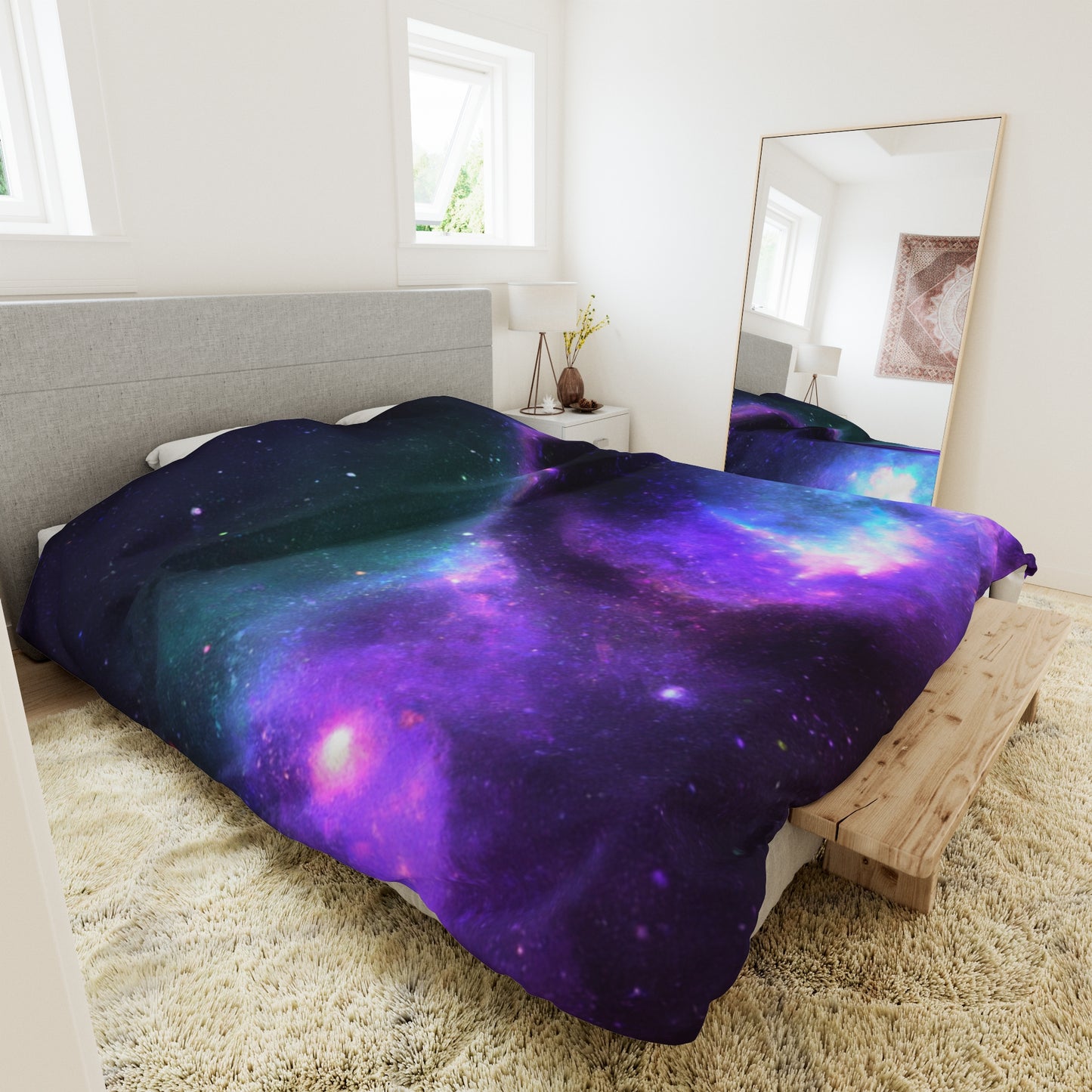 Kelly's Rose-Tinted Dream - Astronomy Duvet Bed Cover