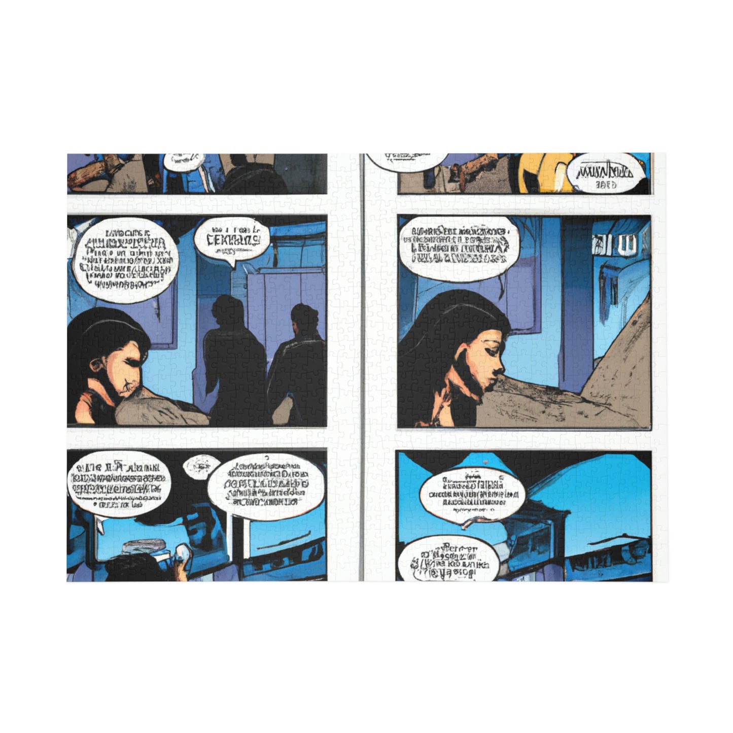 Agnemunda the Puzzler - Comic Book Puzzle