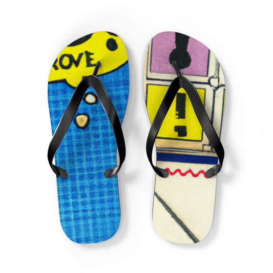 Phantom Flash - Comics Collector Flip Flop Beach Sandals