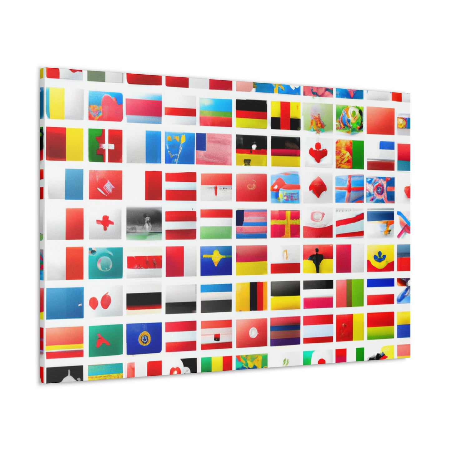 William G. Spear (1845-1929) - Flags Of The World Canvas Wall Art