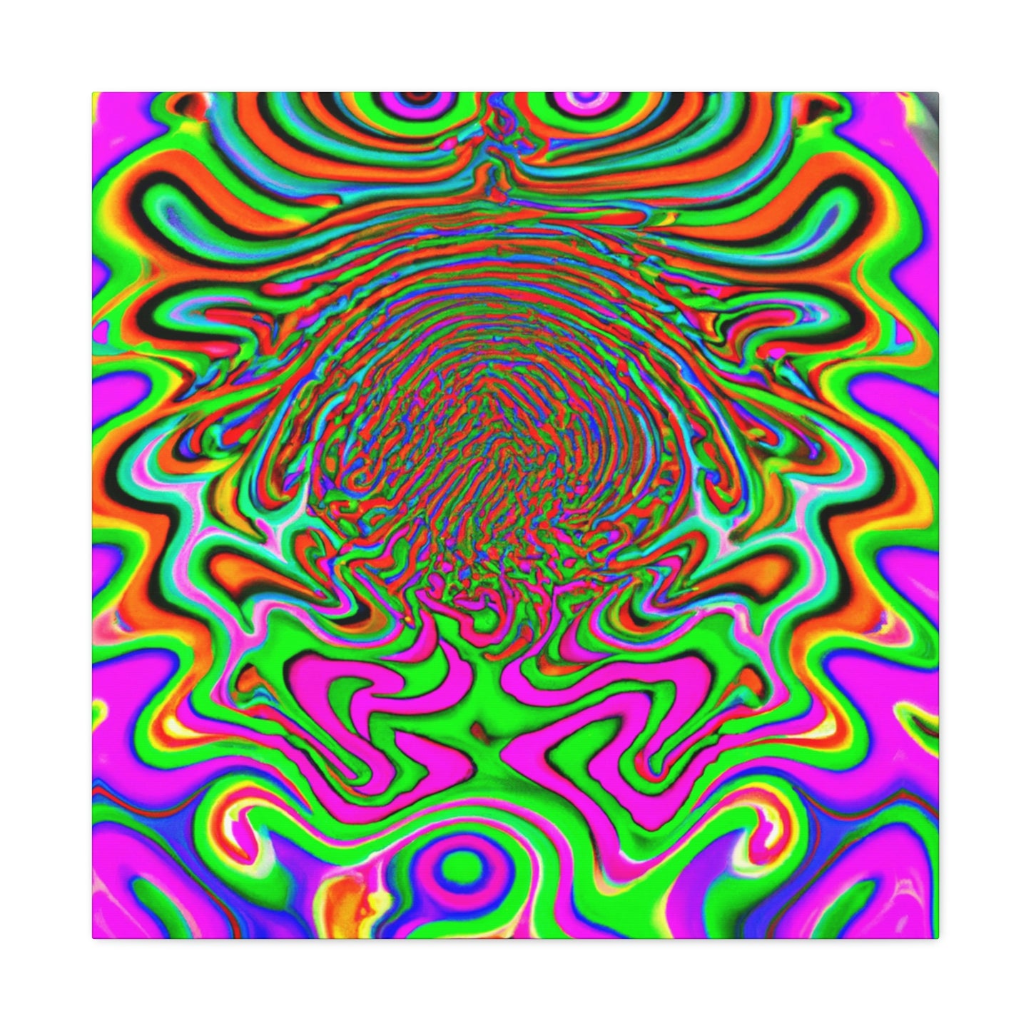 Rudolphus Rushton - psychedelic Canvas
