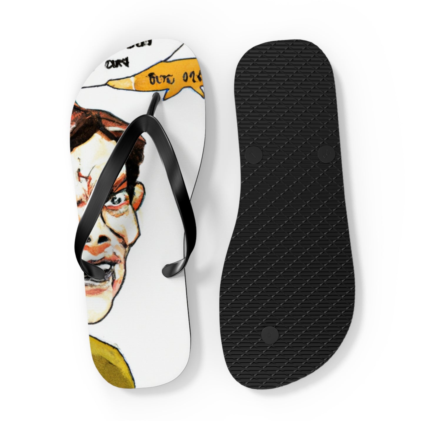 Sproosh Swiftly - Comics Collector Flip Flop Beach Sandals