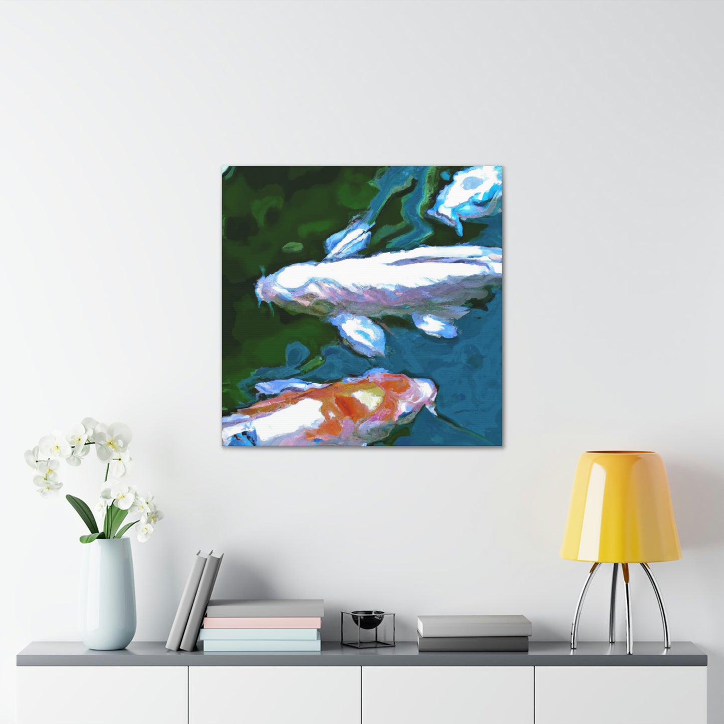 Minaeus - Koi Fish Canvas Wall Art