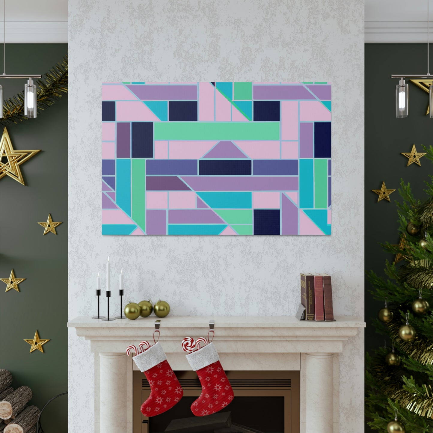 Irene Abernathy - Geometric Canvas Wall Art