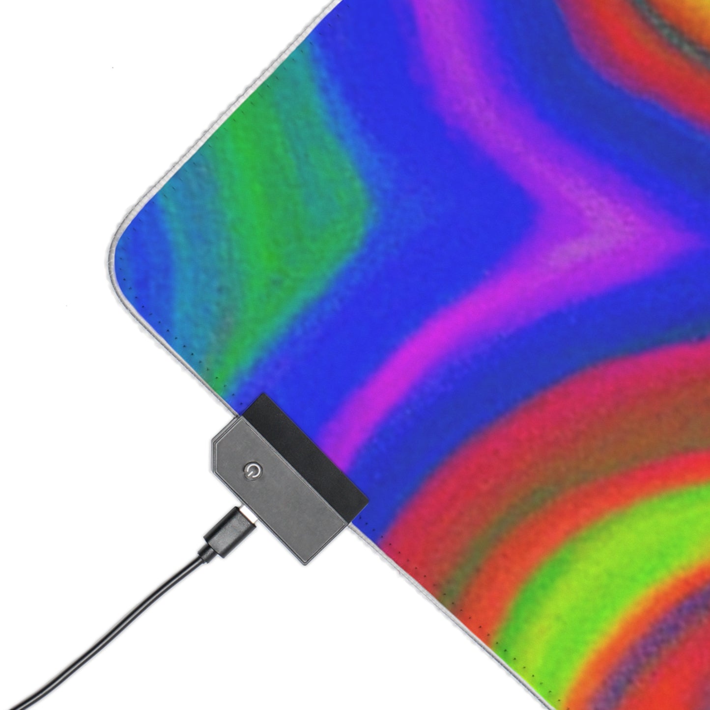 Johnny Jetpack - Psychedelic Trippy LED Light Up Gaming Mouse Pad