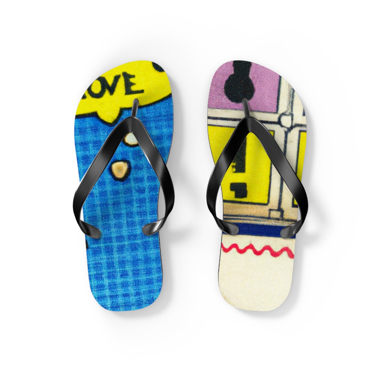 Phantom Flash - Comics Collector Flip Flop Beach Sandals