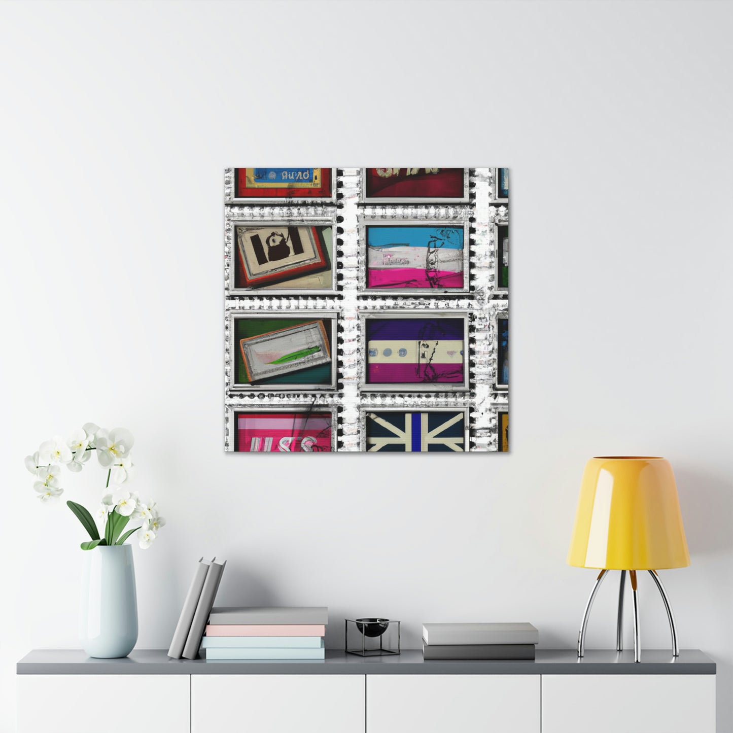 Global Harmony Stamps - Canvas