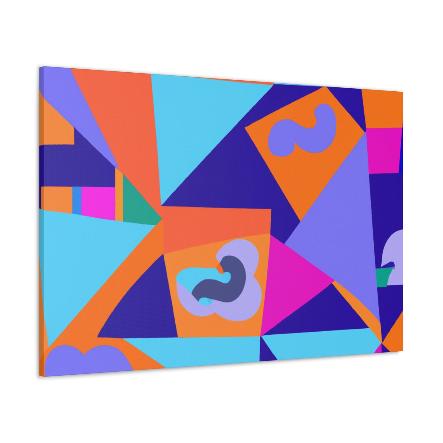 Ellen Stallman - Geometric Canvas Wall Art