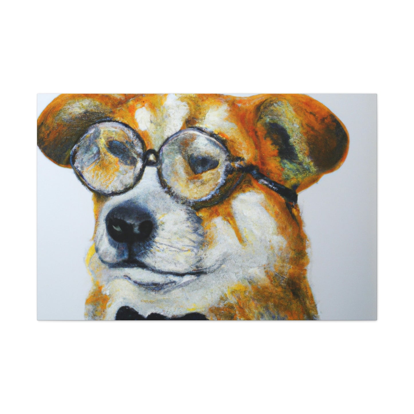 Fritz Furrball - Dog Lovers Canvas Wall Art