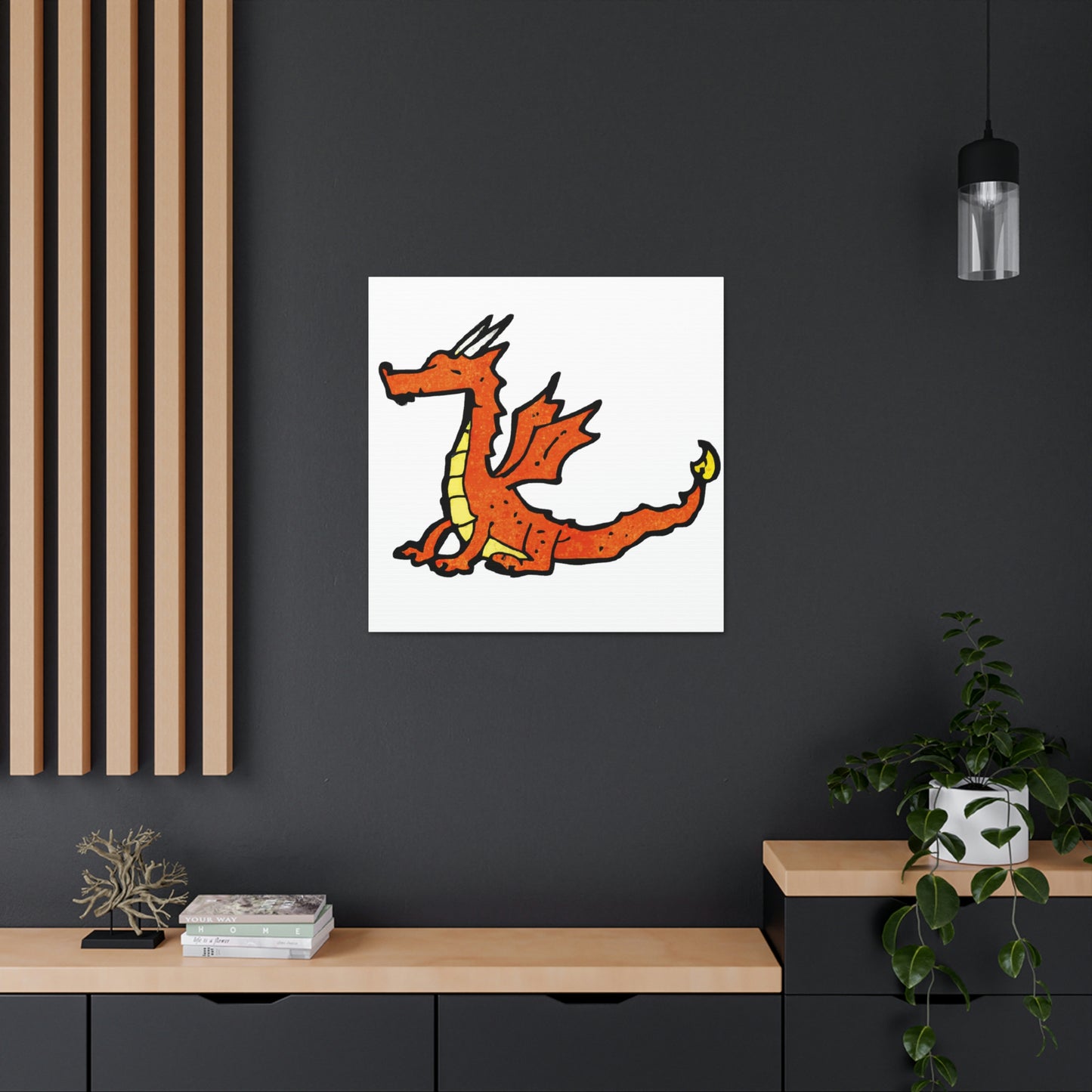 .

Ravynne Fearlessblade - Dragon Collector Canvas Wall Art