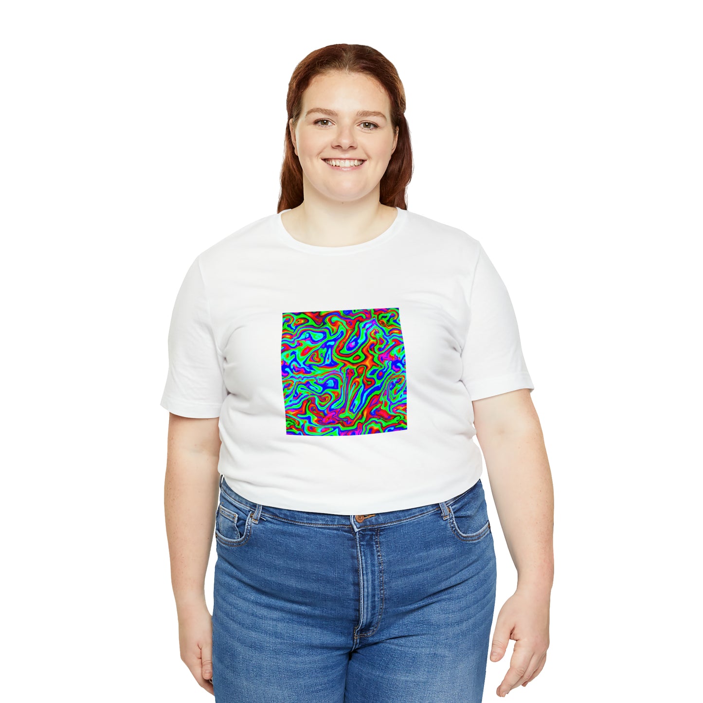 Coco Fashions - Psychedelic Trippy Pattern Tee Shirt