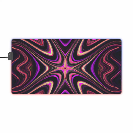 .

Rockin' Rosie the Robot - Psychedelic Trippy LED Light Up Gaming Mouse Pad