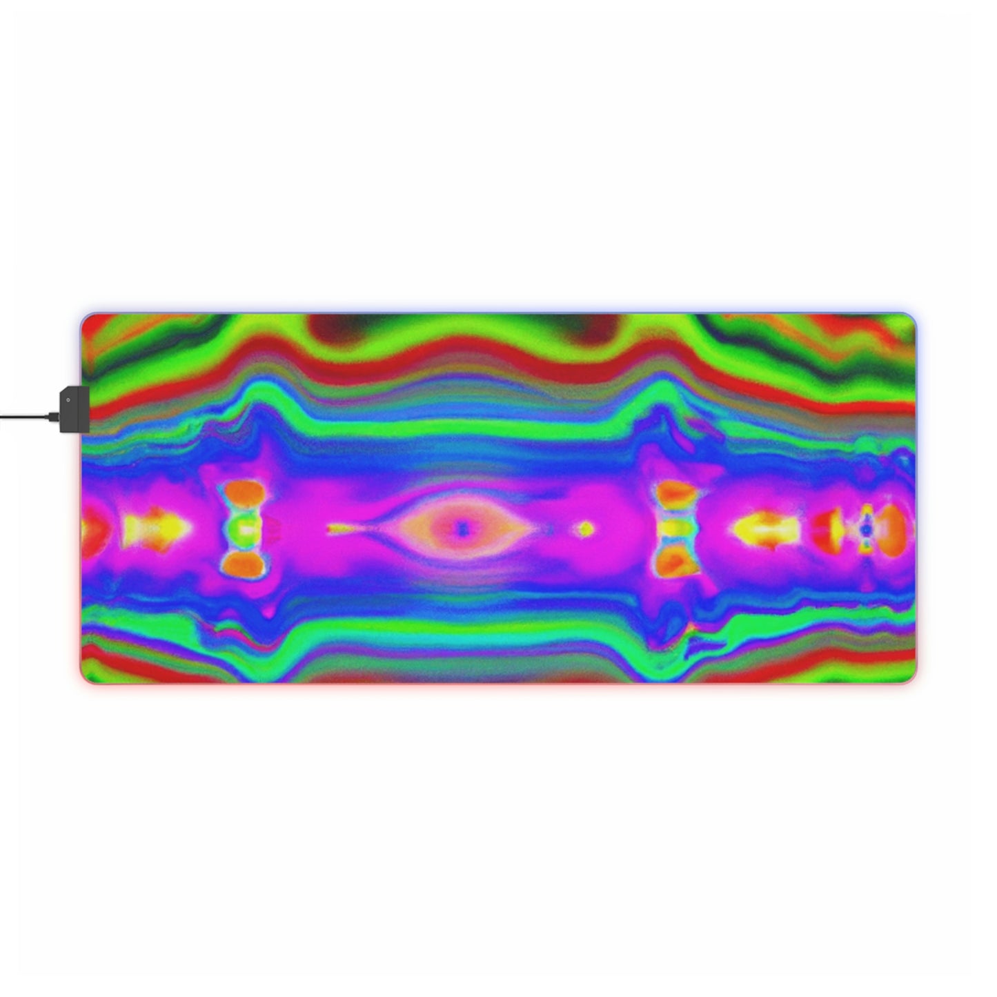 Danny "Sonic Switchblade" Miller - Psychedelic Trippy LED Light Up Gaming Mouse Pad