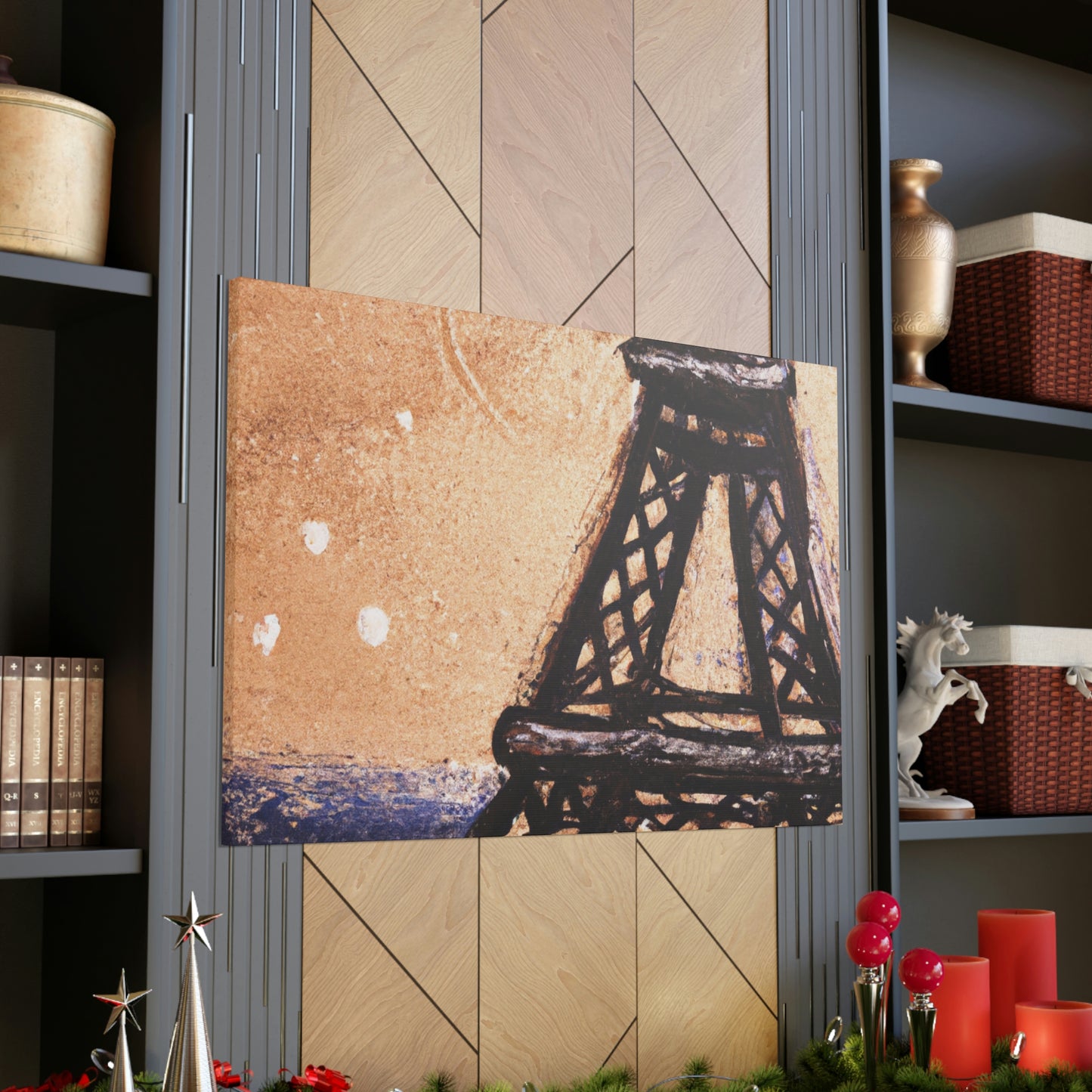 Jacques Le Grande - Eiffel Tower Canvas Wall Art