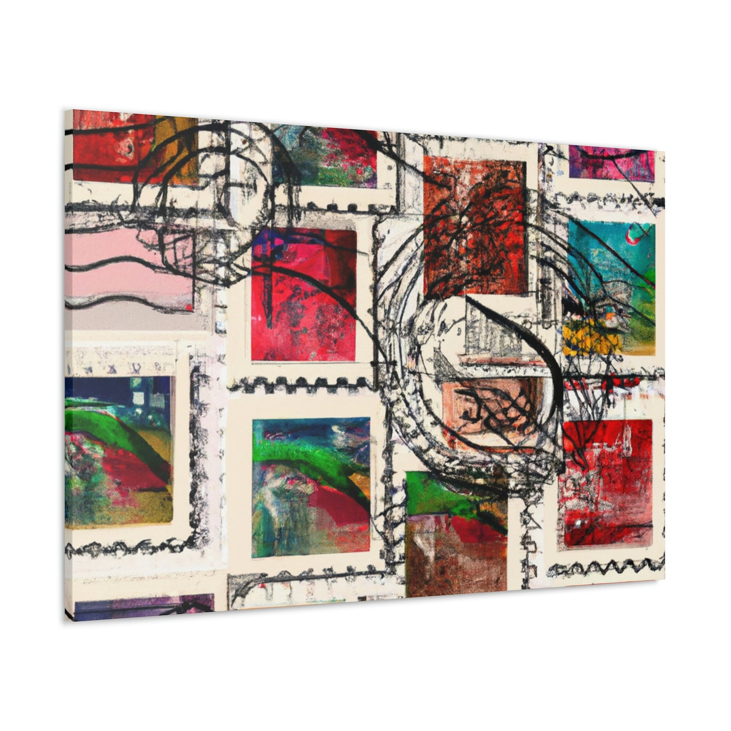 International Masterpieces of Philately Stamps - Postage Stamp Collector Canvas Wall Art