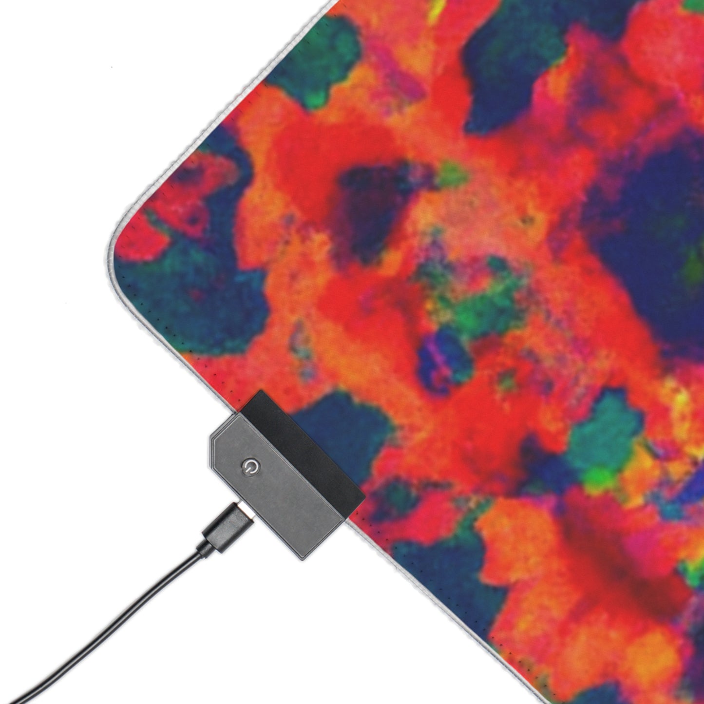 Rockin' Roy Robusto - Psychedelic Trippy LED Light Up Gaming Mouse Pad