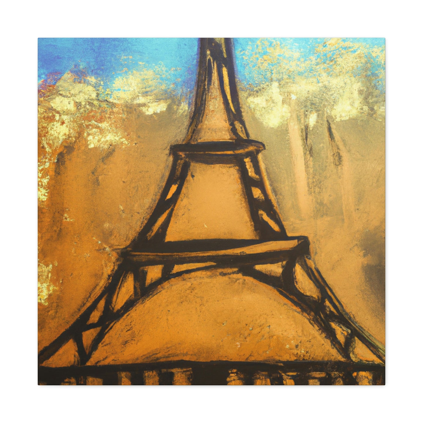 Jacques le Grand - Eiffel Tower Canvas Wall Art
