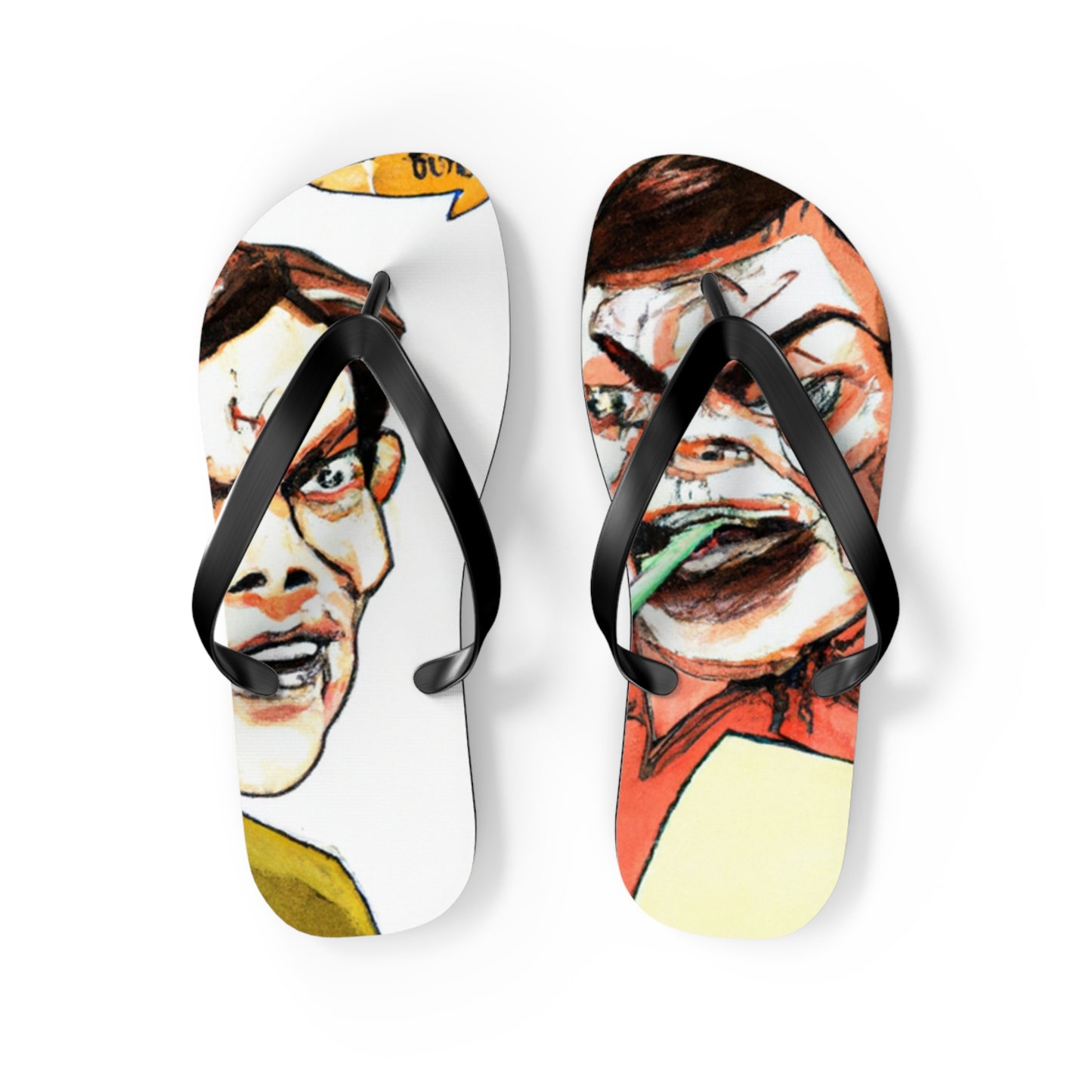 Sproosh Swiftly - Comics Collector Flip Flop Beach Sandals