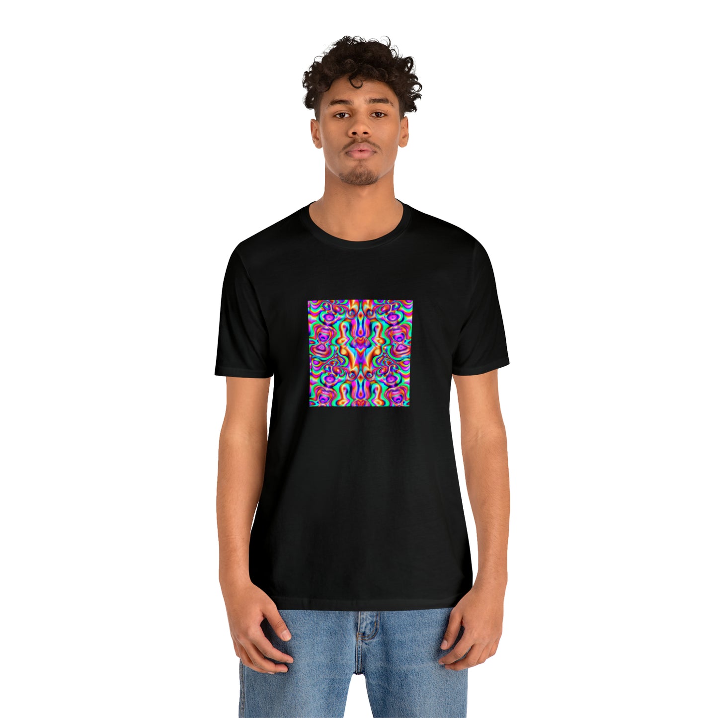 Sally May Montgomery - - Psychedelic Trippy Pattern Tee Shirt