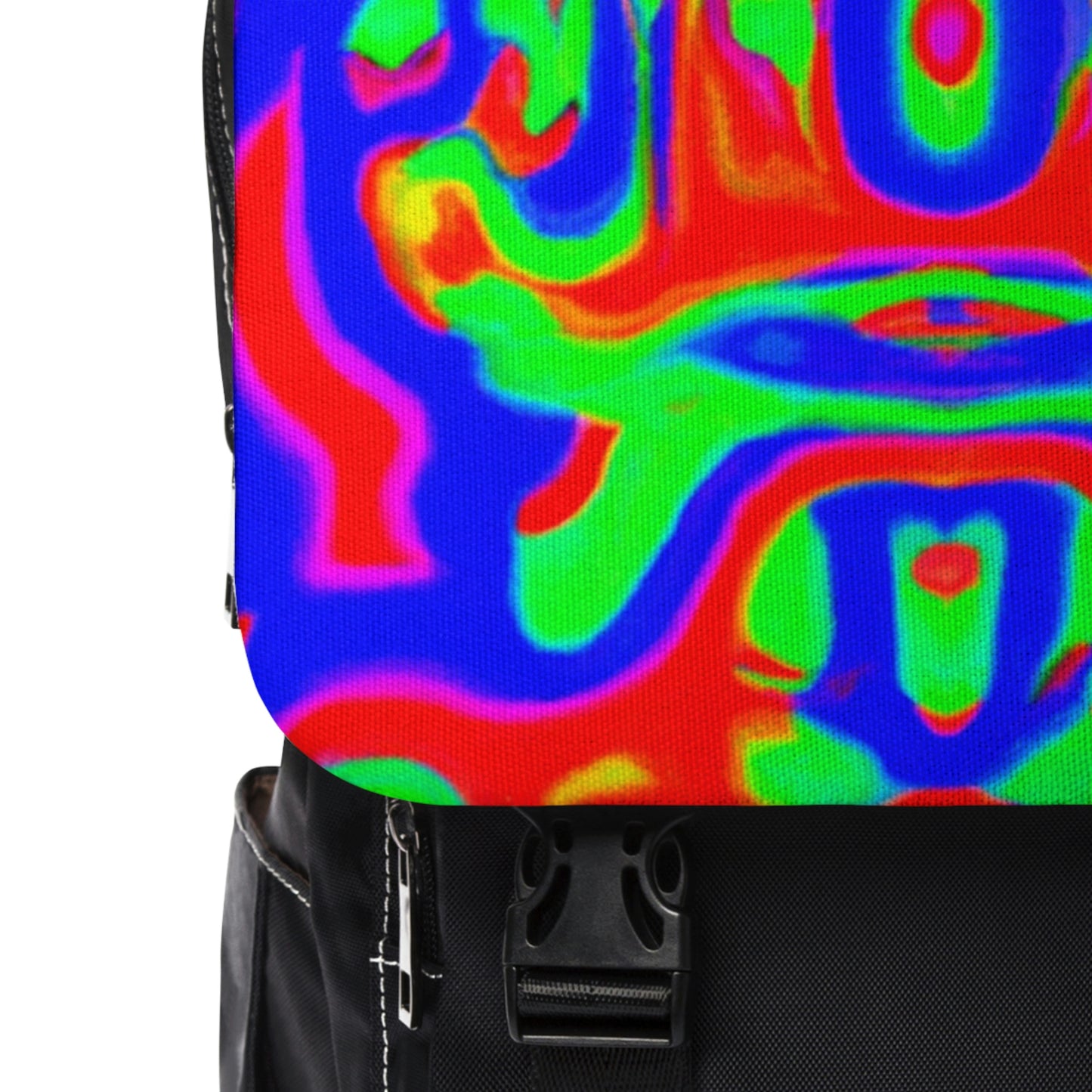 Gussie Antoinette - Psychedelic Shoulder Travel Backpack Bag