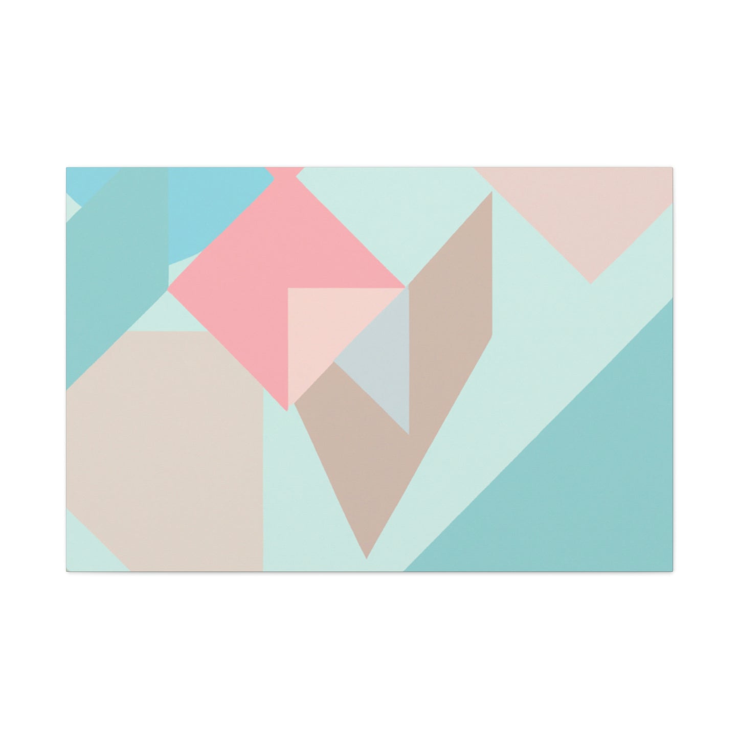 Abigail Edison - Geometric Canvas Wall Art