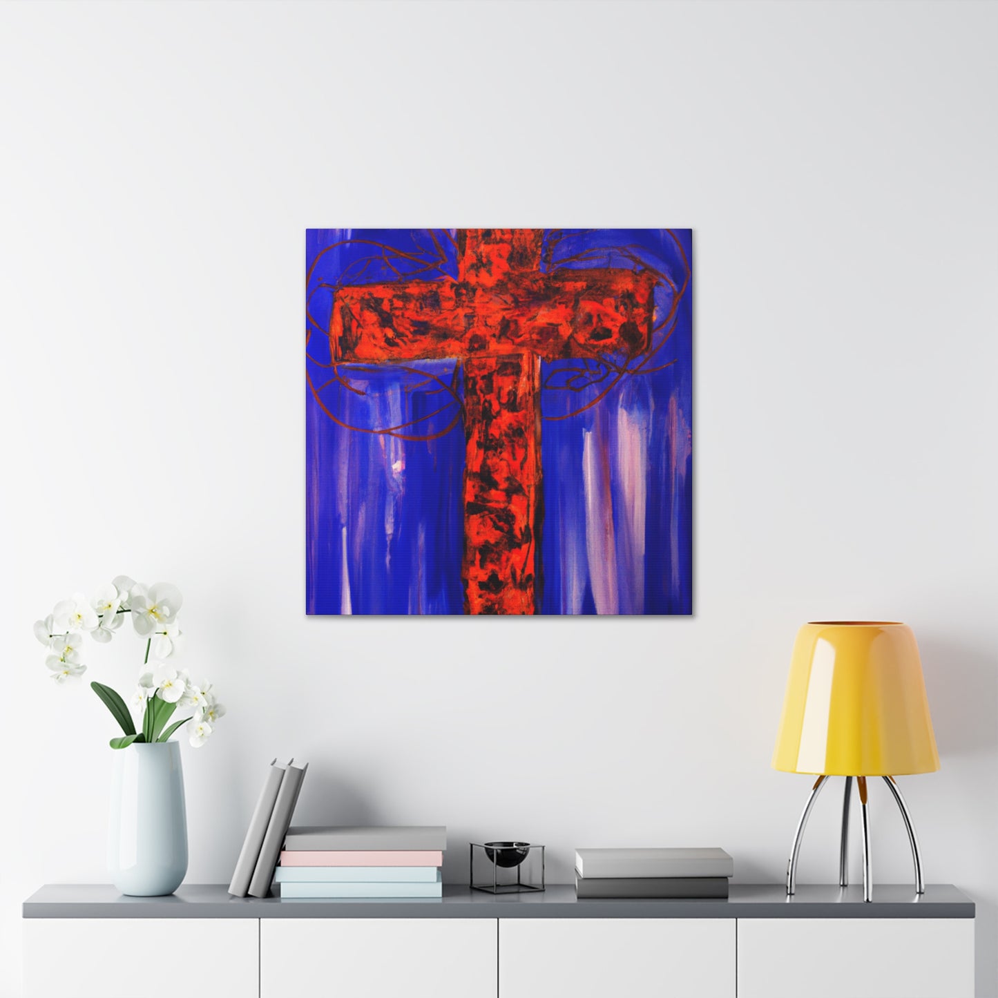 Hebrews 11:1  "Now faith is the substance of things hoped for, the evidence of things not seen." - Canvas Wall Art