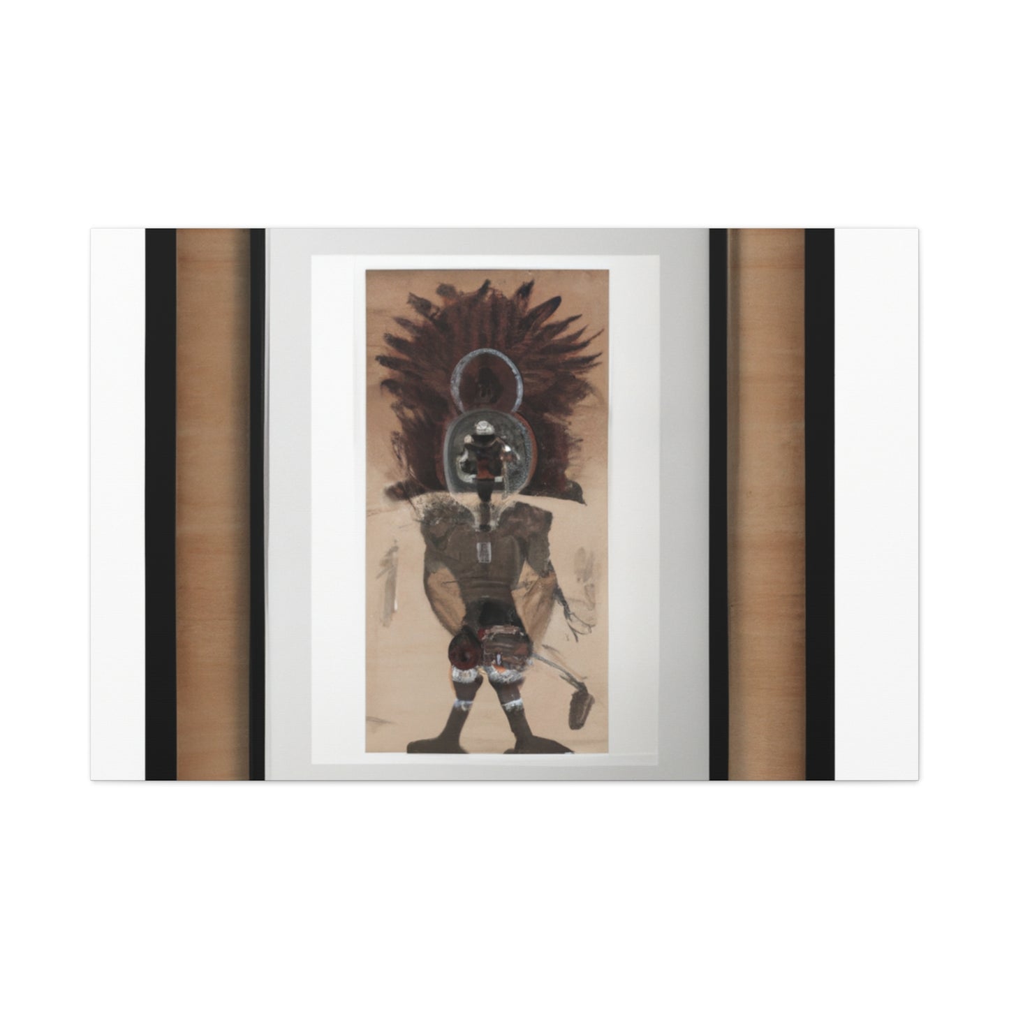 Chief Great Eagle - Native American Indian Canvas Wall Art