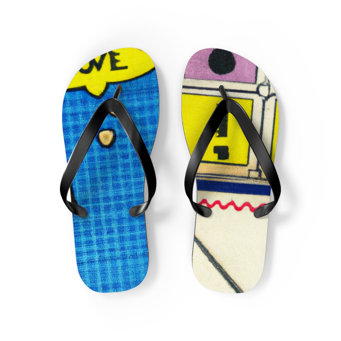 Phantom Flash - Comics Collector Flip Flop Beach Sandals