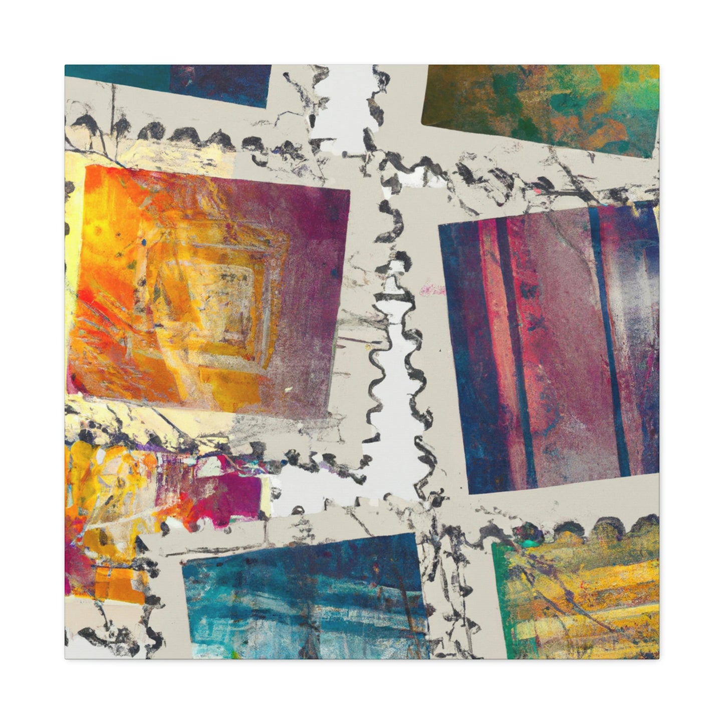 Global Forerunner Stamps. - Canvas