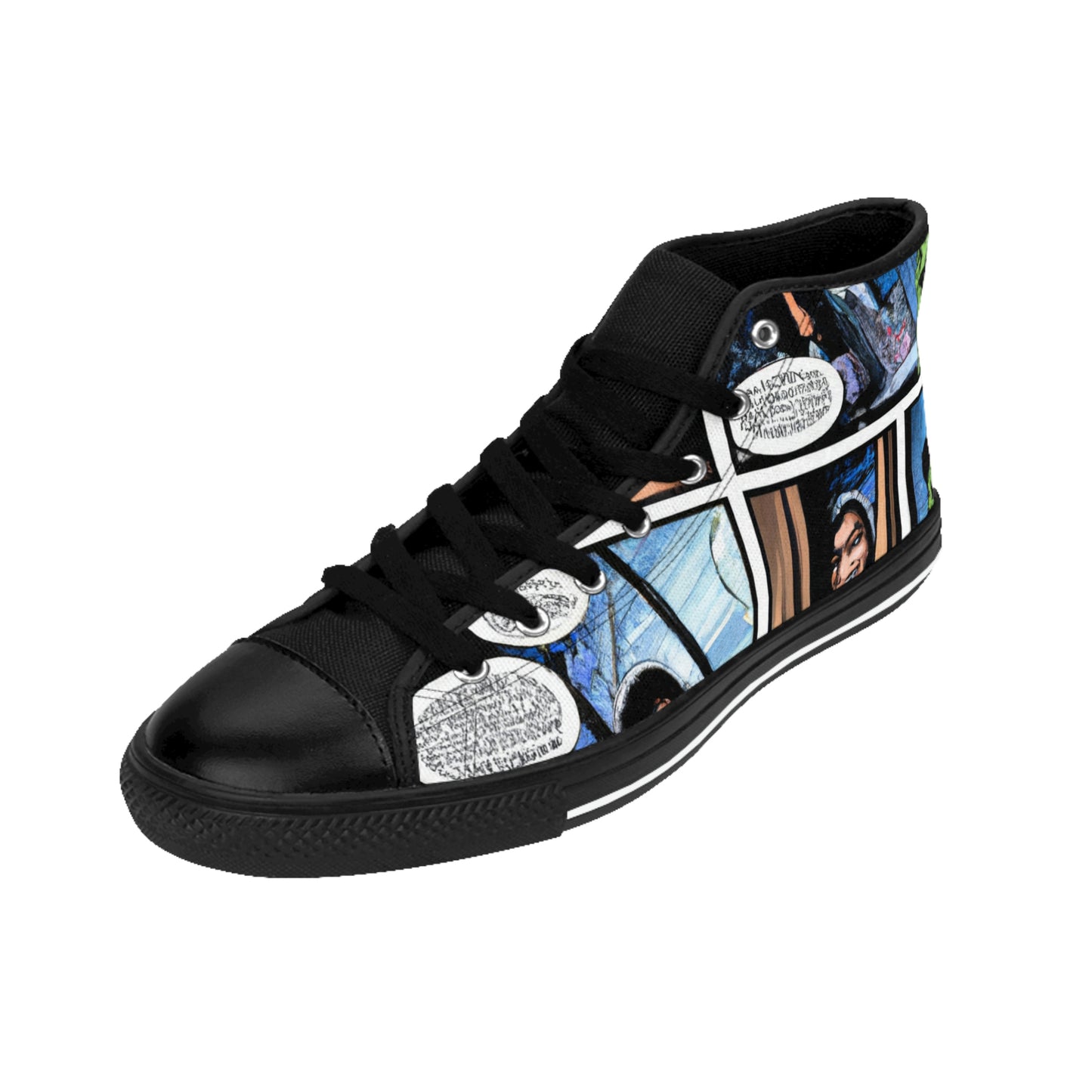 .

Willamana the Shoe Maker - Comic Book Hi Tops