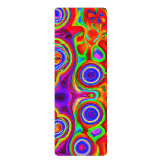 Pema Tashi - Psychedelic Yoga Exercise Workout Mat - 24″ x 68"