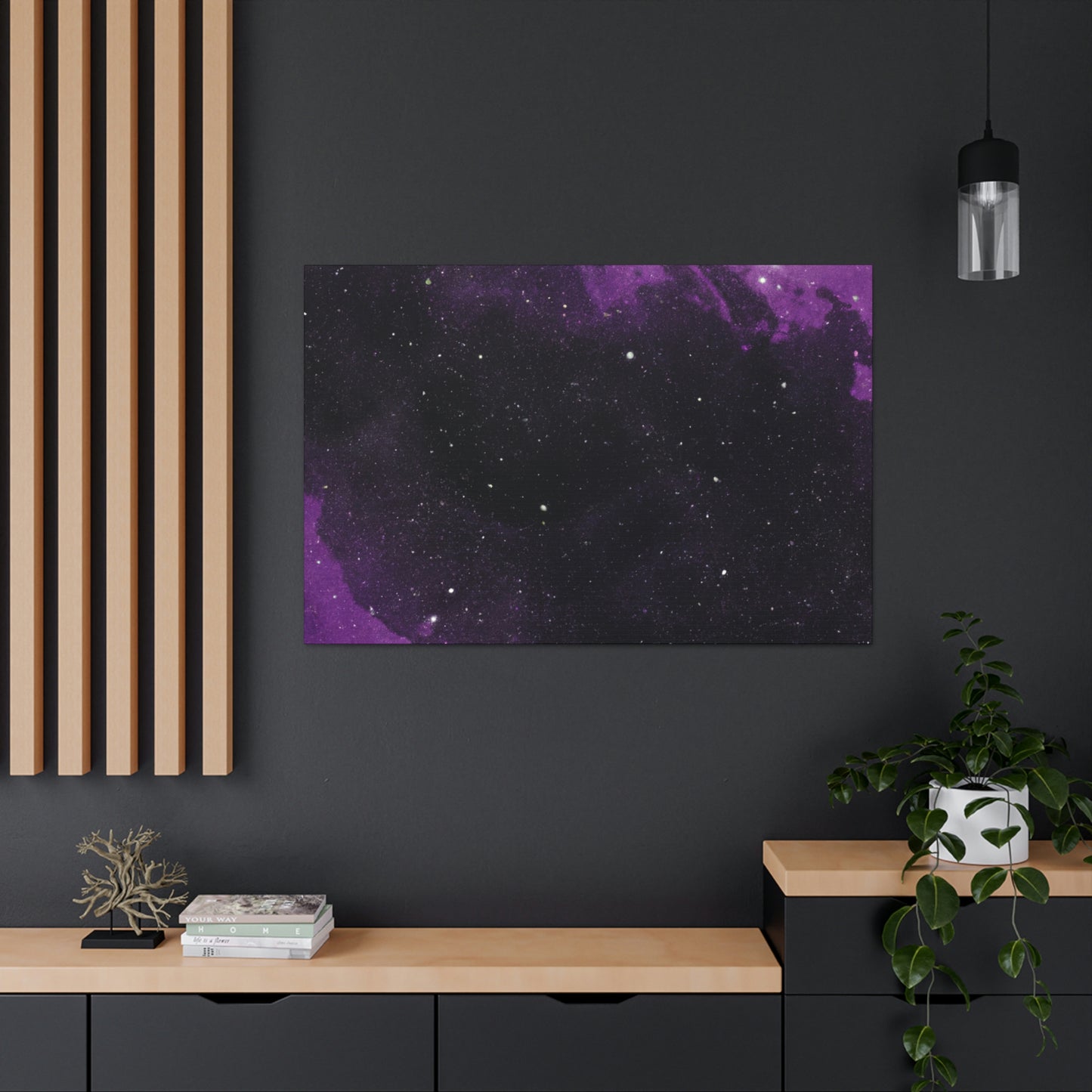 Caroline Moonbeam - Astronomy Canvas Wall Art