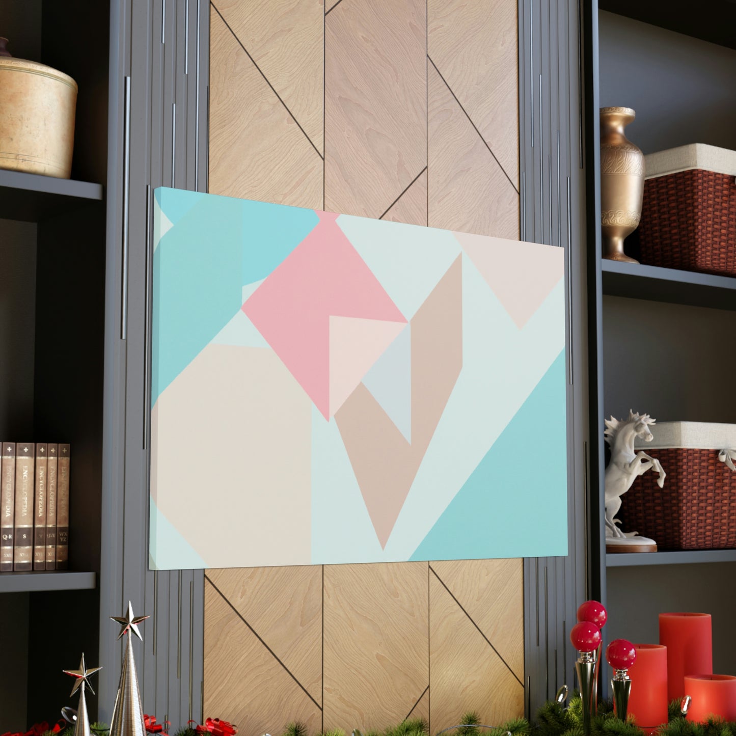 Abigail Edison - Geometric Canvas Wall Art