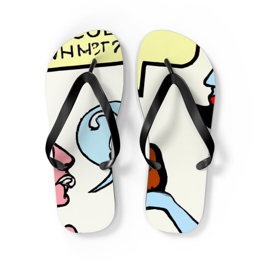 Astra Galaxia - Comics Collector Flip Flop Beach Sandals