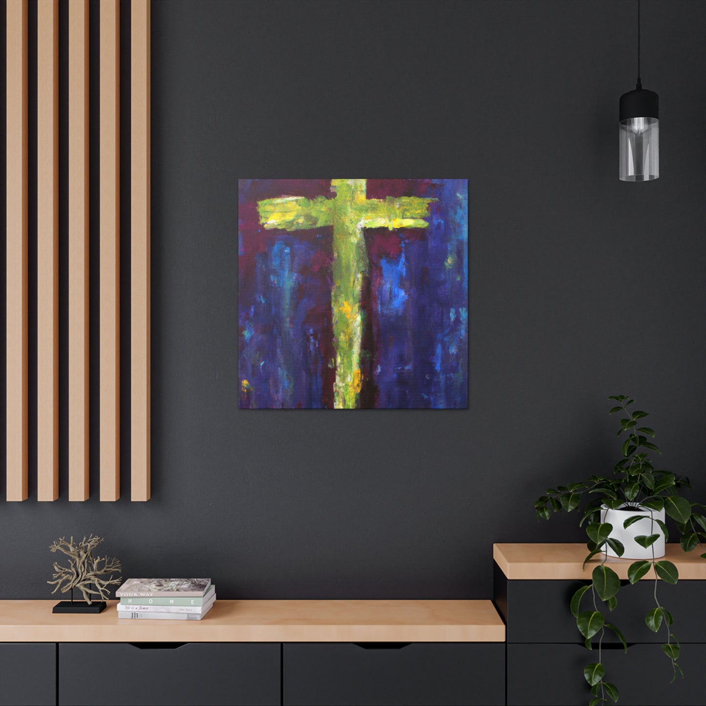 1 Peter 5:7 - Canvas Wall Art