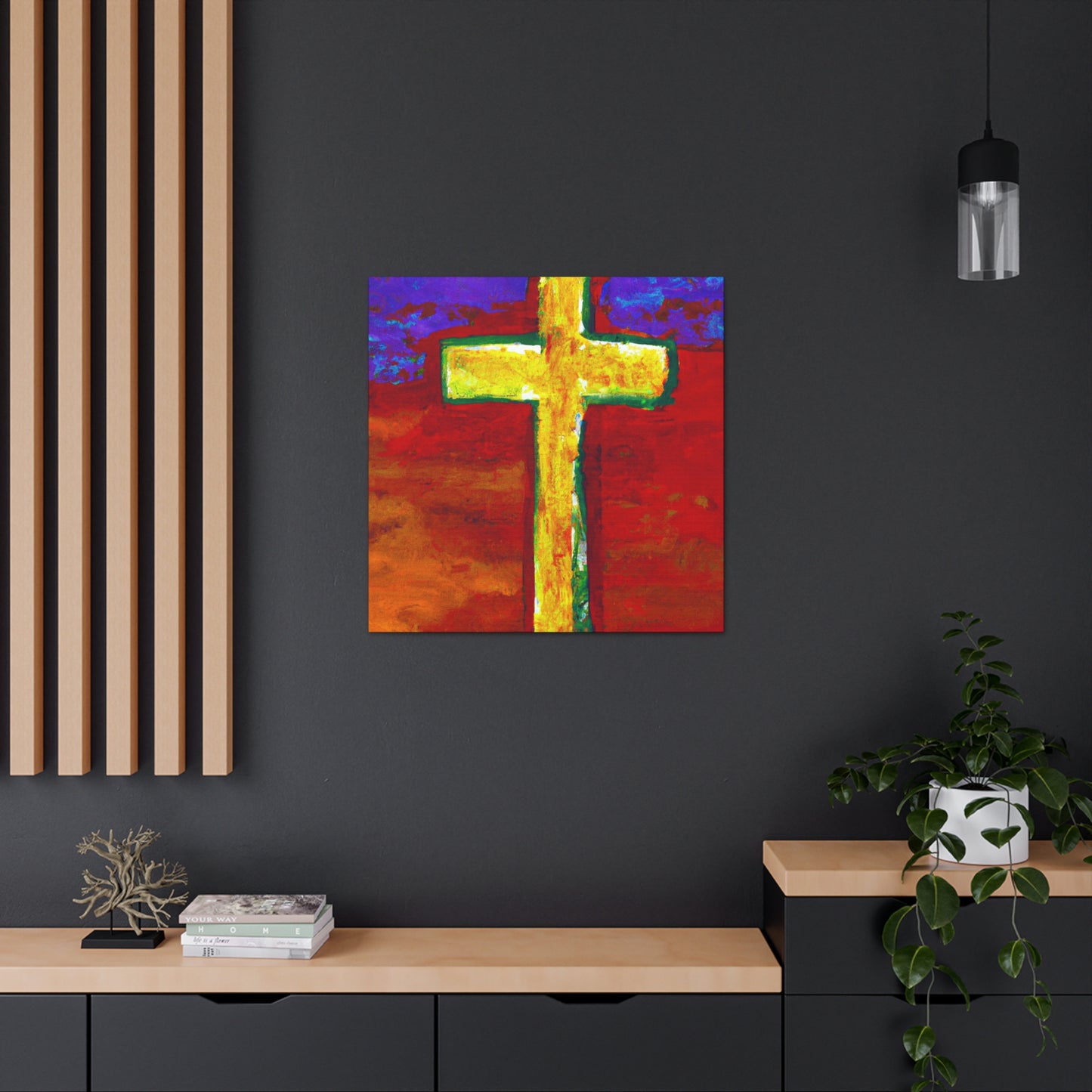 1 Corinthians 13:13 - Canvas Wall Art