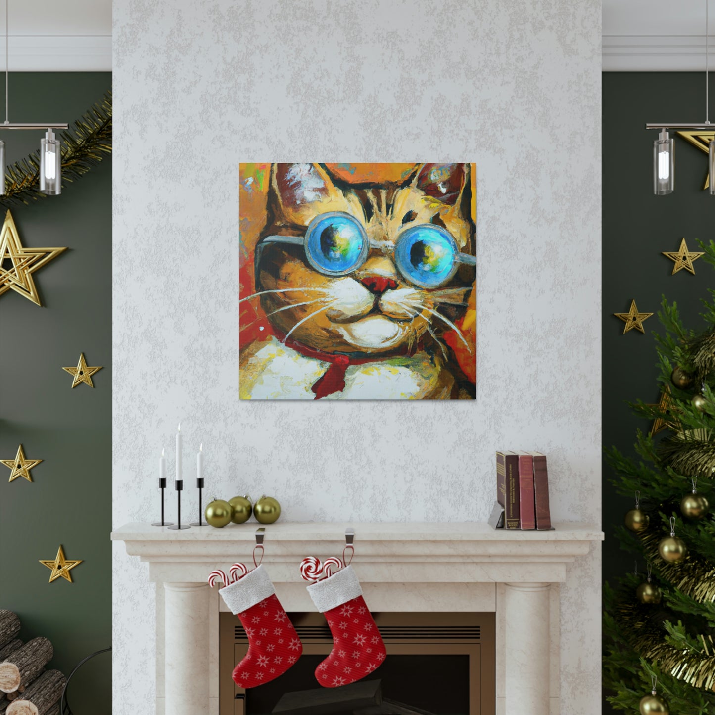 Lance Luckypaws - Cat Lovers Canvas Wall Art