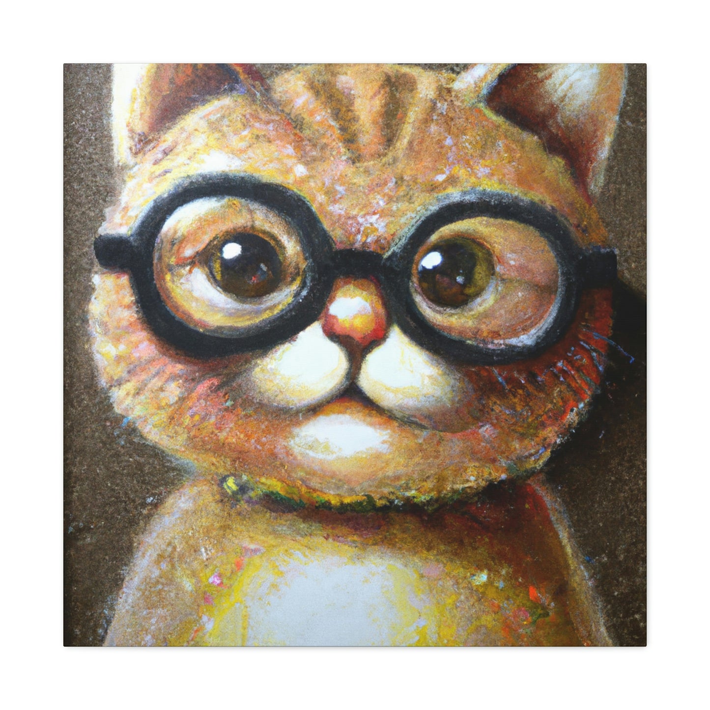 Patches McMeowington - Cat Lovers Canvas Wall Art